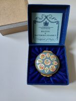 Halcyon Days enamels, Bilston Dose, flower panels, BM