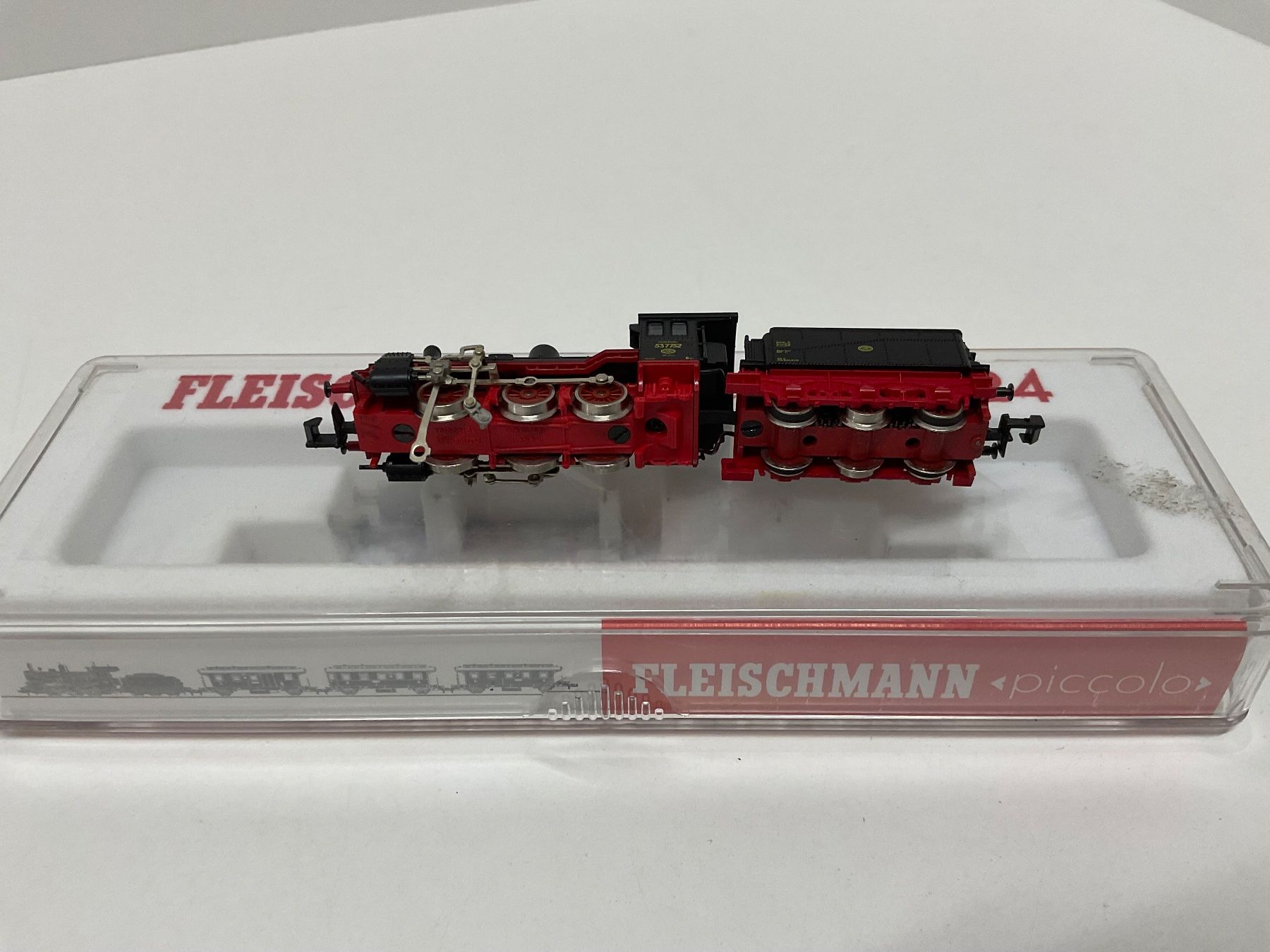 Fleischmann Modellini di ferrovie: Fleischmann piccolo 7124 Dampflok BR53, Bespielt Gest.defekt – Usato da Chur venduto da Chur75 6