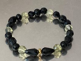 Bracelet fantaisie en perles de verre