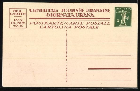 Foto, Lettere & Cartoline: Morgarten, Fête Anniversaire de la Bata – Usato da Berlin venduto da bartko-reher 1