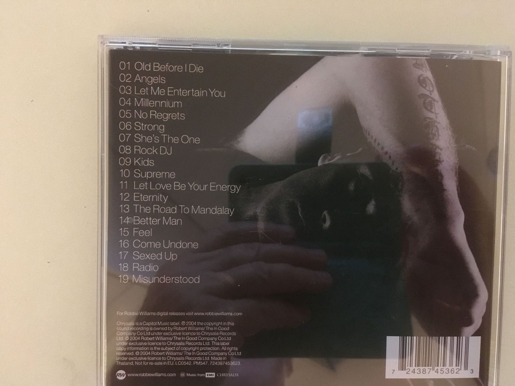 CD: Robbie Williams -Greatest Hits – Usato da Rüti ZH venduto da Ochello 1