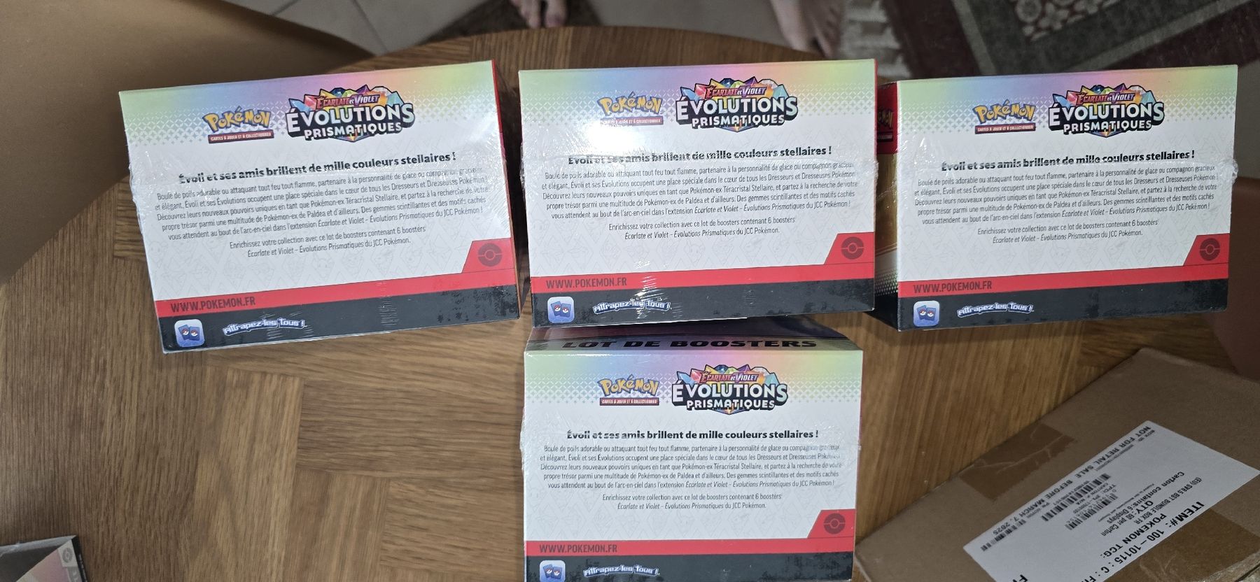Pokémon Carte collezionabili: Pokemon Prismatic Evolutions Booster Bundle display Fr – Nuovo e nell'imballaggio originale da Lausanne venduto da min_w76q 5