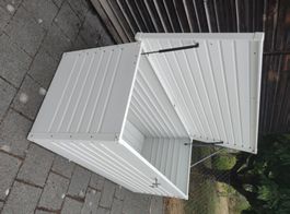 Metall Freizeitbox metall weiss