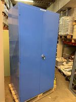 schöner Lista Metallschrank 100x40x195cm mit Schlüssel