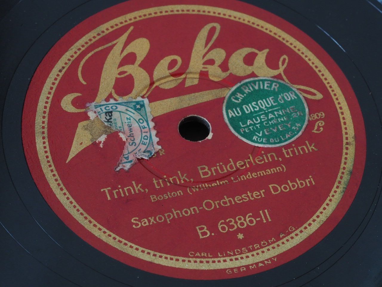 Schallplatten: DISQUES 78 TOURS – Gebraucht aus Lausanne von Leag 8