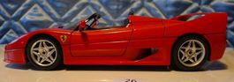 Modellauto Ferrari F50 rot guter Zustand