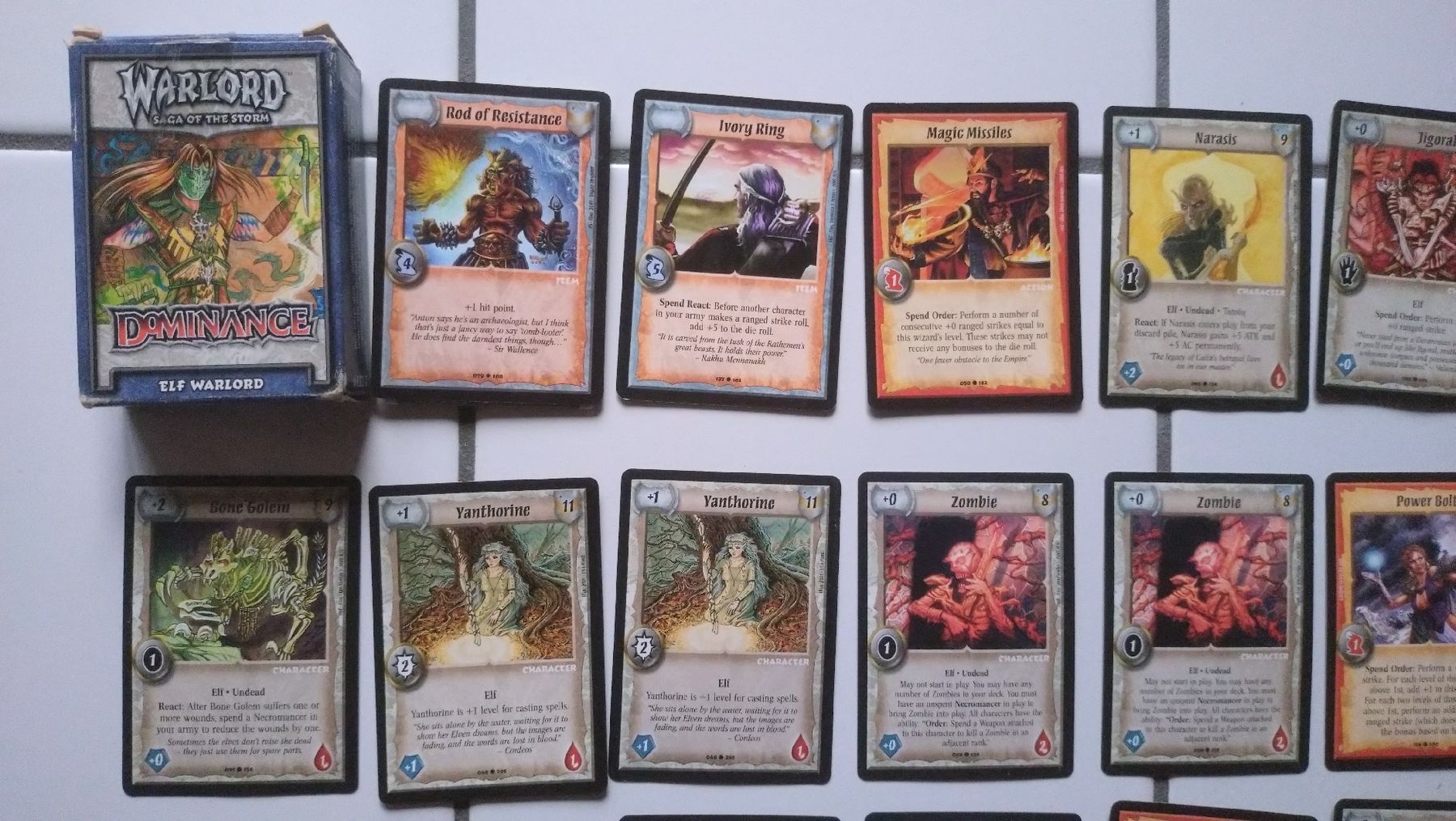 Carte collezionabili: Warlord: Deck Dominance Elf Warlord - Vintage 2003 – Usato da Farvagny-le-Grand venduto da LaCaverne 1