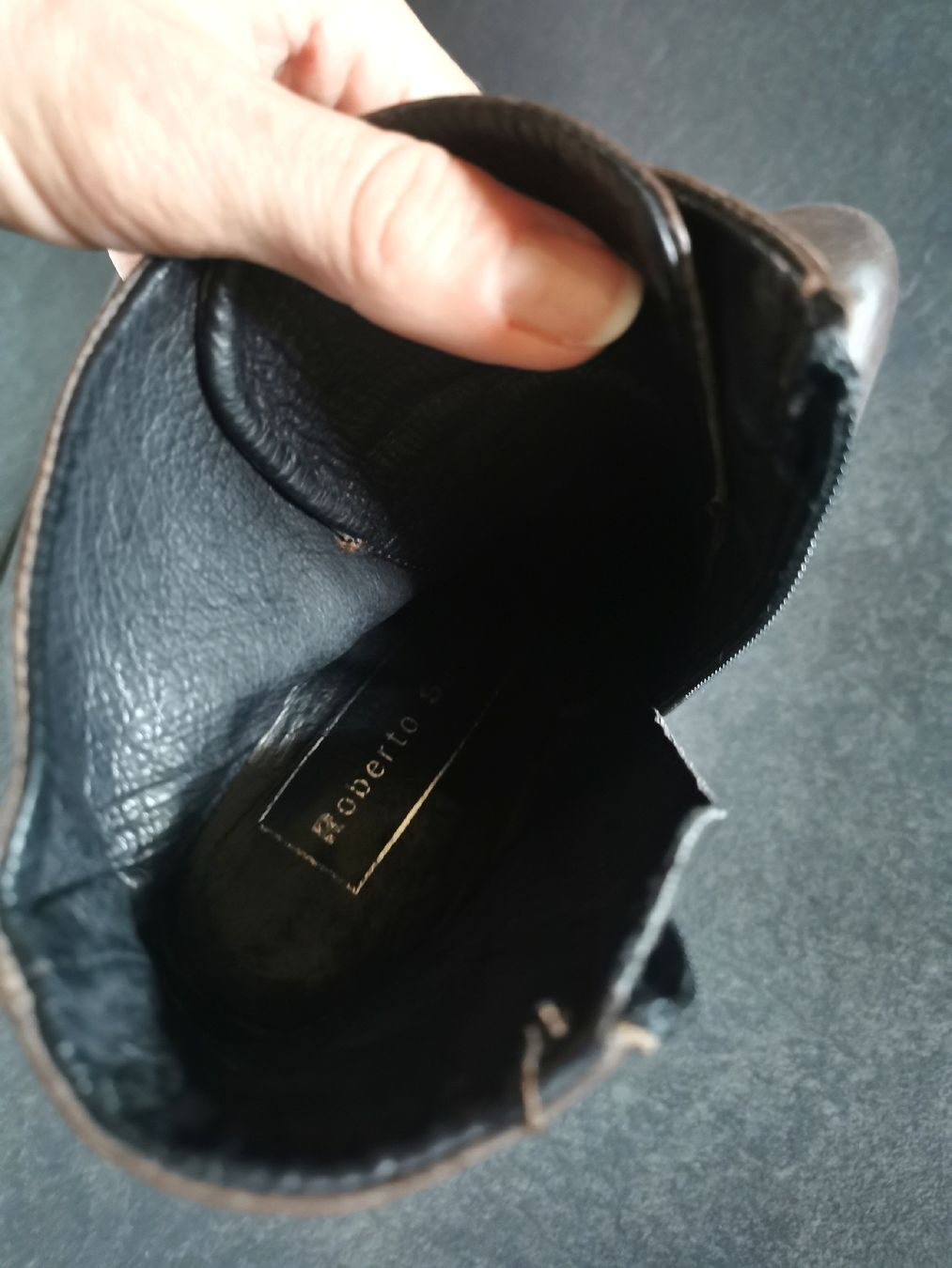 Roberto Santi Scarpe da donna: Roberto Santi Stiefeletten Leder, Gr. 39 – Usato da Obergerlafingen venduto da Sigus 3