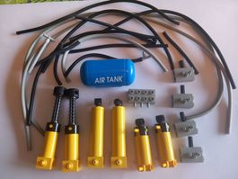Lot vérins pneumatiques et air tank pour Lego Technic