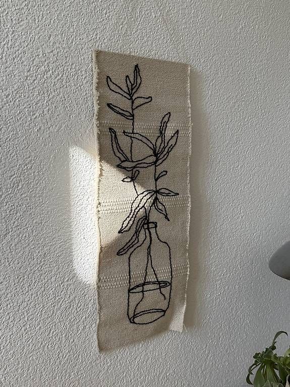 Tutte le decorazioni: Wandteppich mit Pflanzenmuster, needle punch – Nuovo (secondo la descrizione) da Zürich venduto da kra_xpt5 1