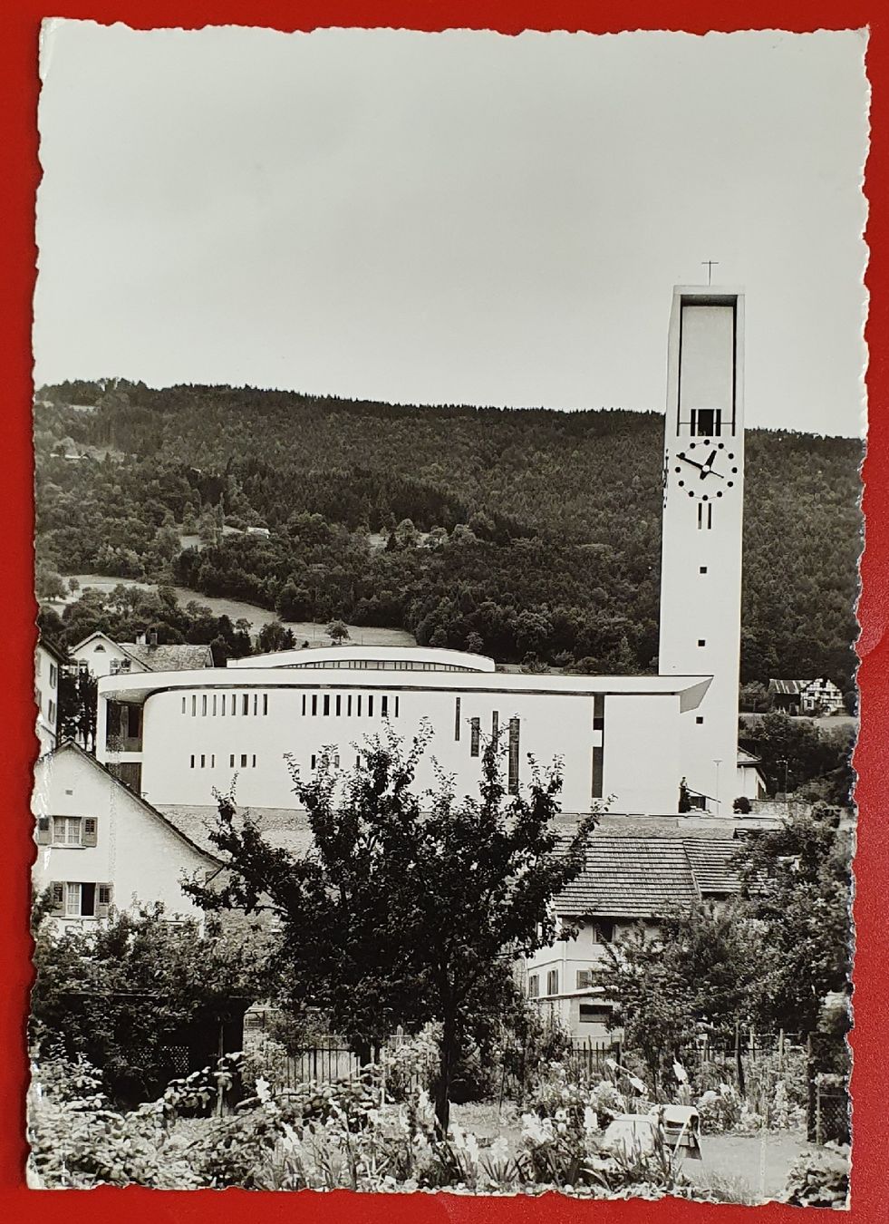Cartoline postali: Rebstein 1960 - Katholische Kirche – Usato da Kreuzlingen venduto da Rschweiz1