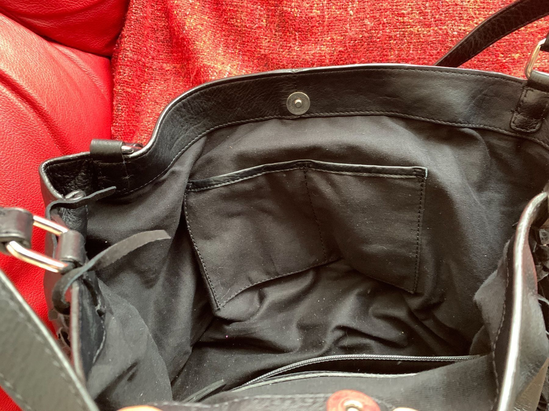 Borse da donna: Damen Echt Leder Tasche Schwarz Neu – Nuovo (secondo la descrizione) da Zürich venduto da Gross9 1