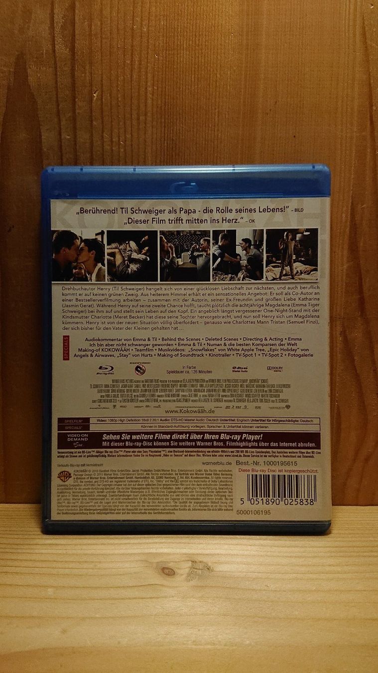 Tutti i DVDs: KOKOWÄÄH Blu-Ray mit Emma und Til Schweiger – Usato da Wilderswil venduto da Exebub 1