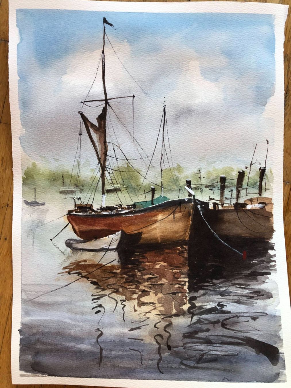 Farben: aquarelle 37x27 – Gebraucht aus Nyon von ppavlov