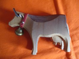 Kuh Holzkuh Figur Basel Stadt