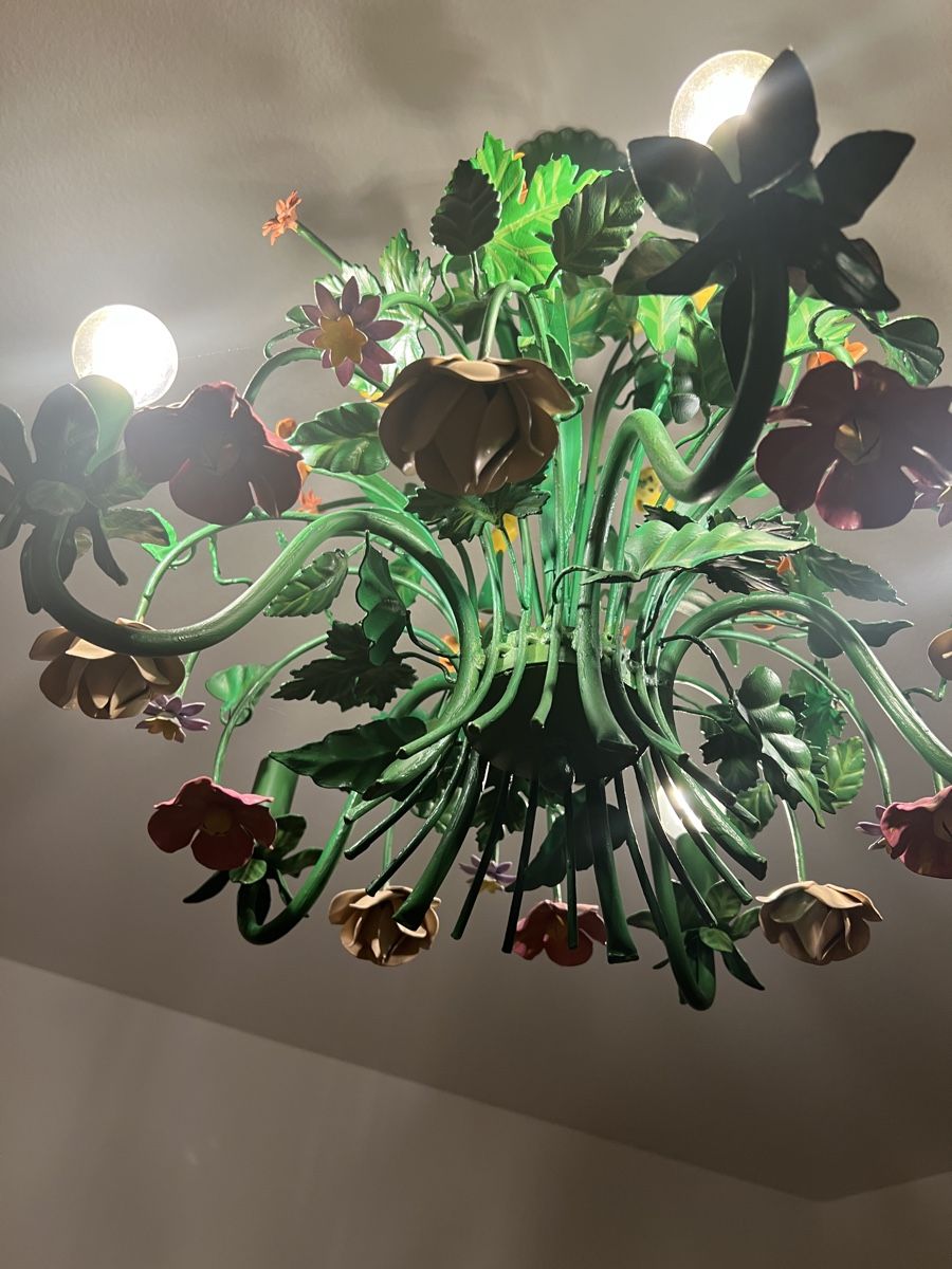 Kronleuchter & Deckenlampen: Kronleuchter Blumen  – Gebraucht aus Zürich von ViolettRosenRot 1
