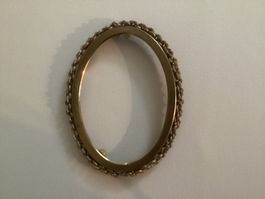 Miniaturbild - Rahmen oval, antik