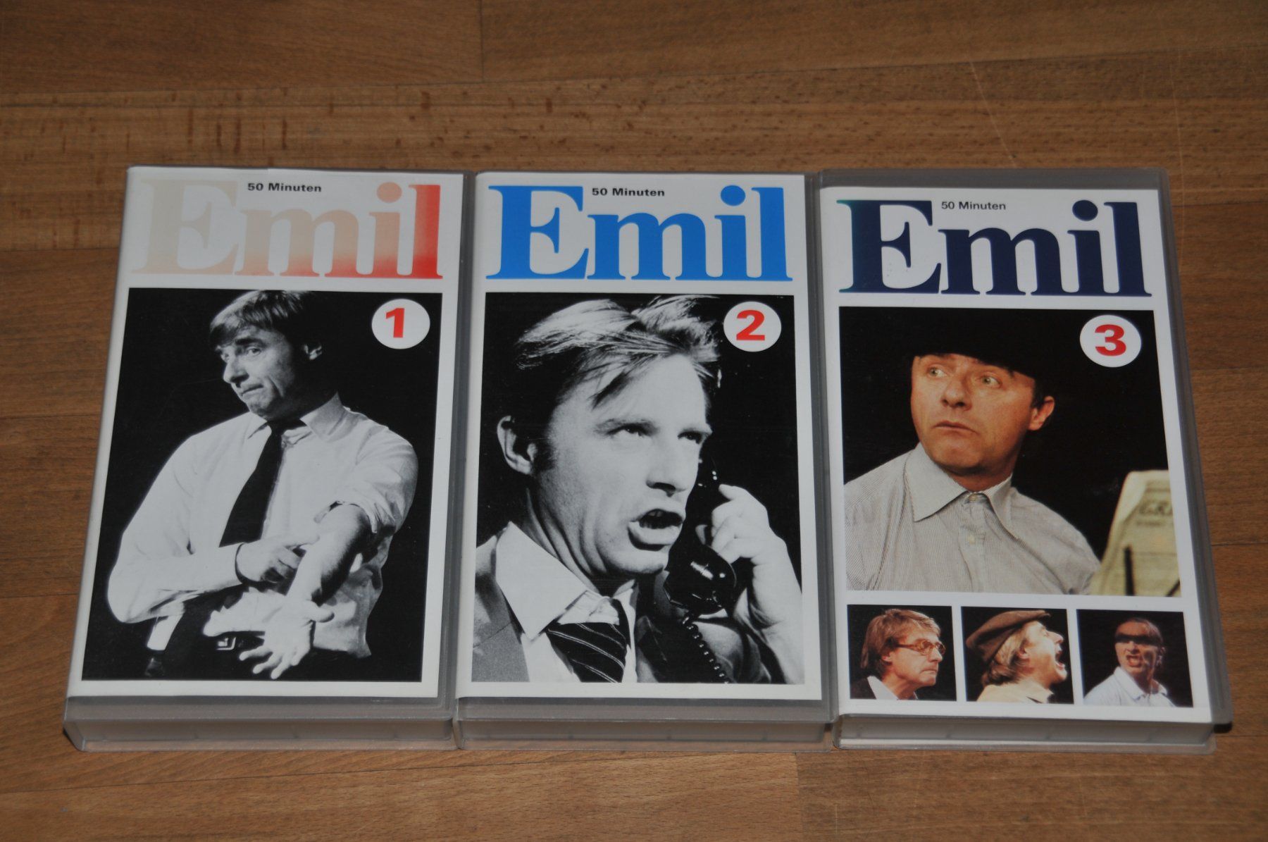 Tutti i VHS: VHS, Emil Steinberger - Videokassetten - 3 Stk – Usato da Winterthur venduto da Schwestere