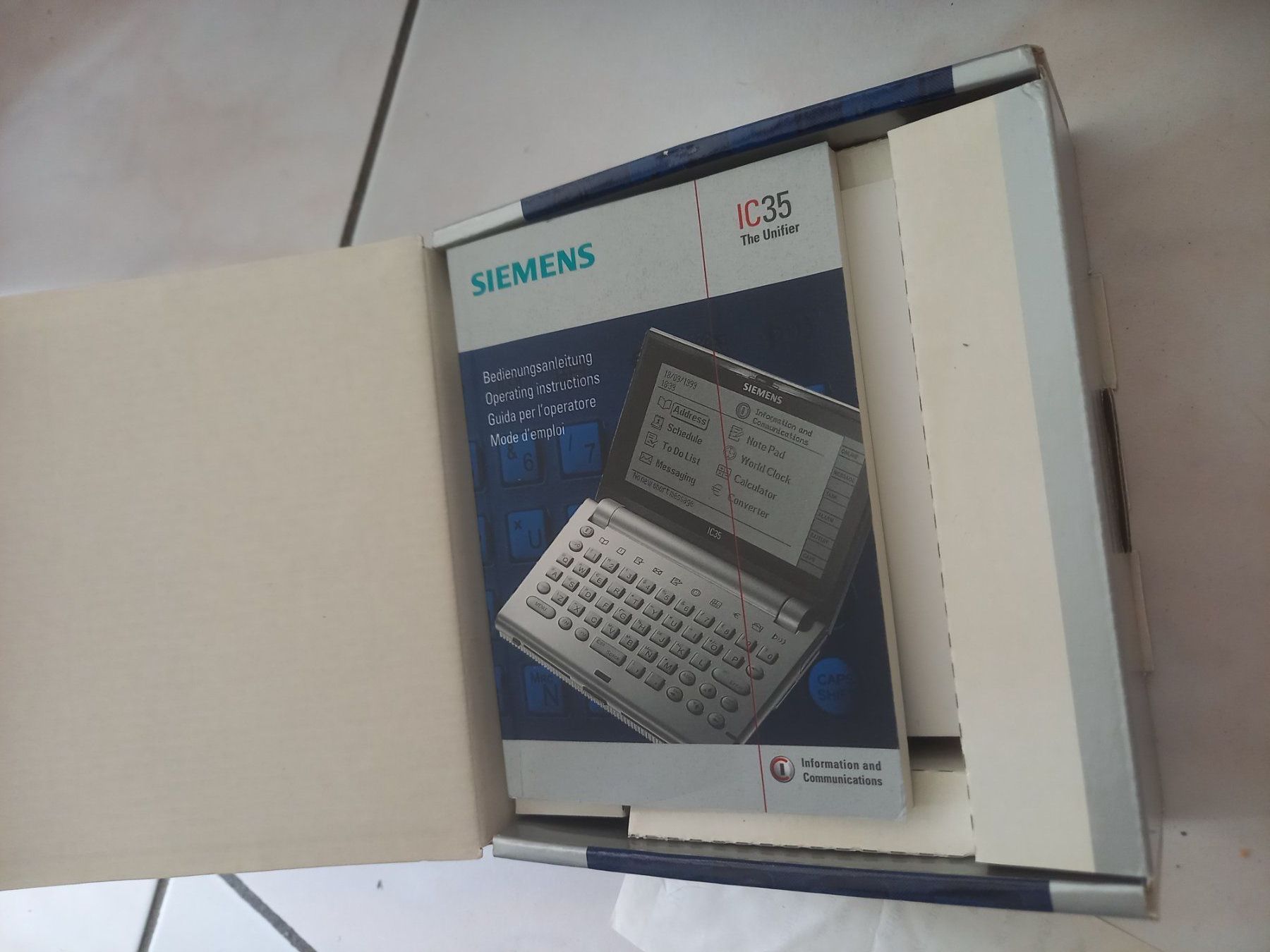 Siemens Palmari: siemens ic 35 the unifier – Nuovo (secondo la descrizione) da Wohlen AG venduto da poliziotto008 1