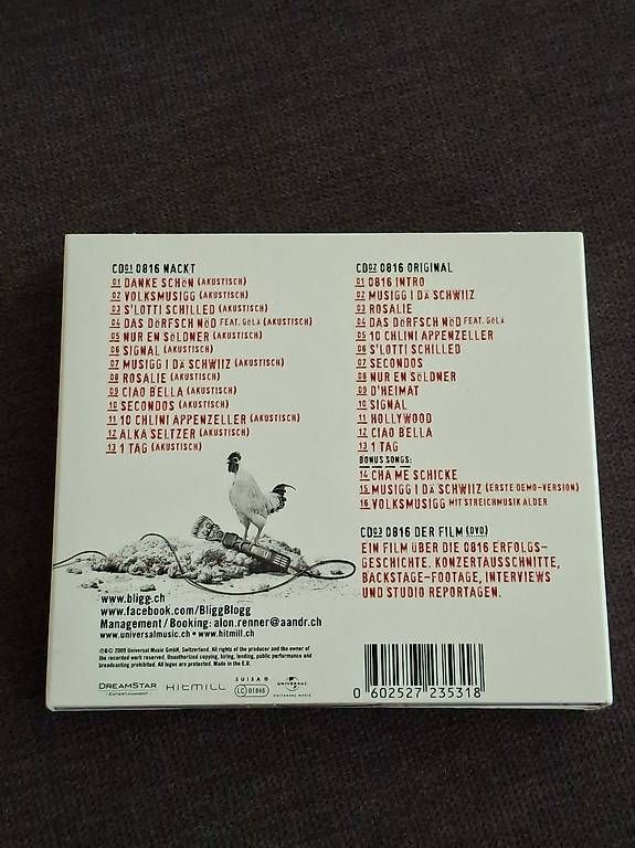 CDs: Bligg " 0816 Nackt" – D'occasion à Niederlenz par kla_gz76 1
