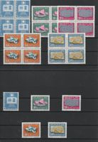 1961 PP 4er-Block + Serie postfrisch
