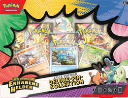 Pokémon Erhabene Helden Deluxe-Pin-Collection *ALLEMAND*