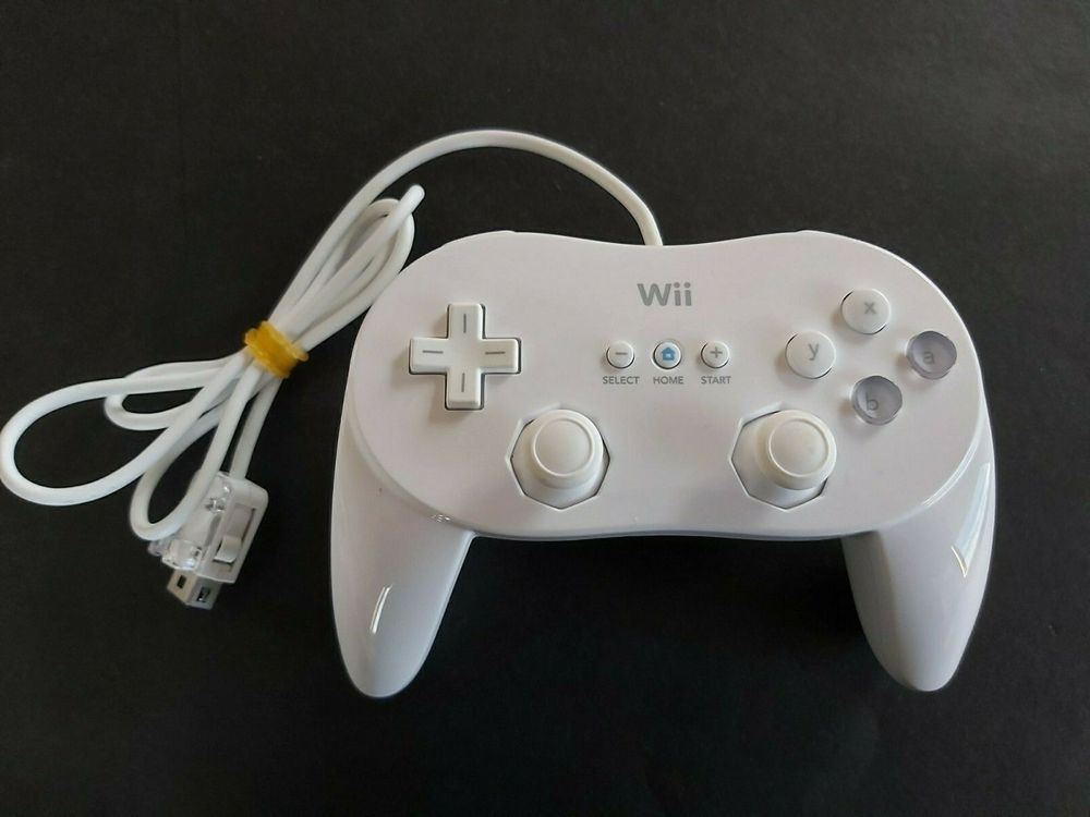 Genuine Nintendo Wii Classic Controller White Blance Kaufen Auf Ricardo