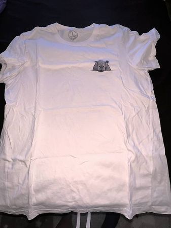 T-Shirt Friking Capybara Motiv weiss Grösse L gebraucht