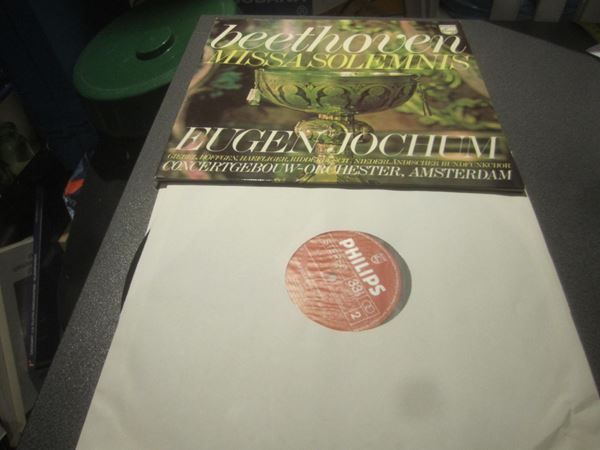 Dischi in vinile: Schallplatte Beethoven Missasolemnis – Usato da Zürich venduto da Motzkuh