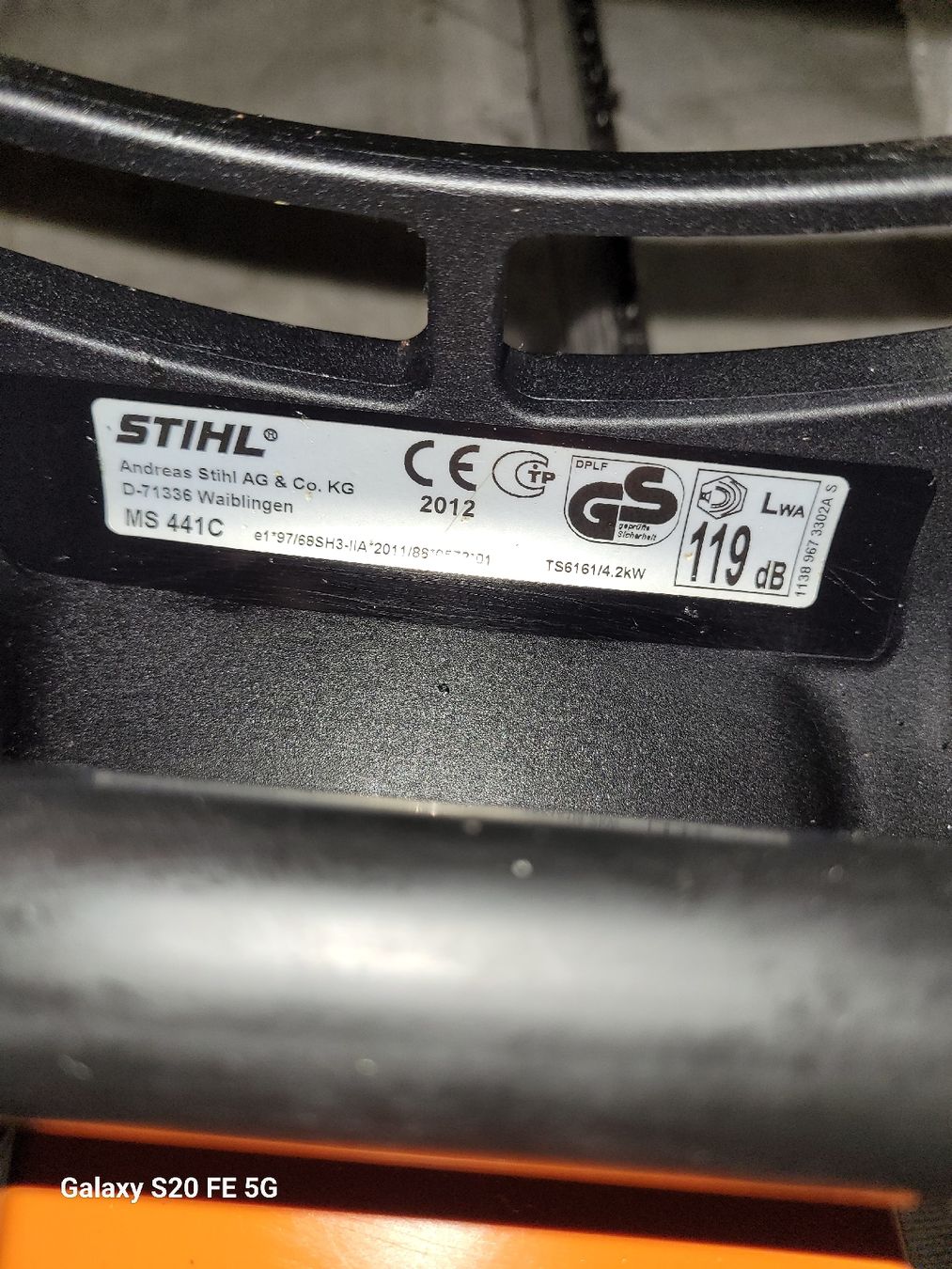 Stihl Seghe: Stihl MS 441 C  – Usato da Bolligen venduto da matijav 6