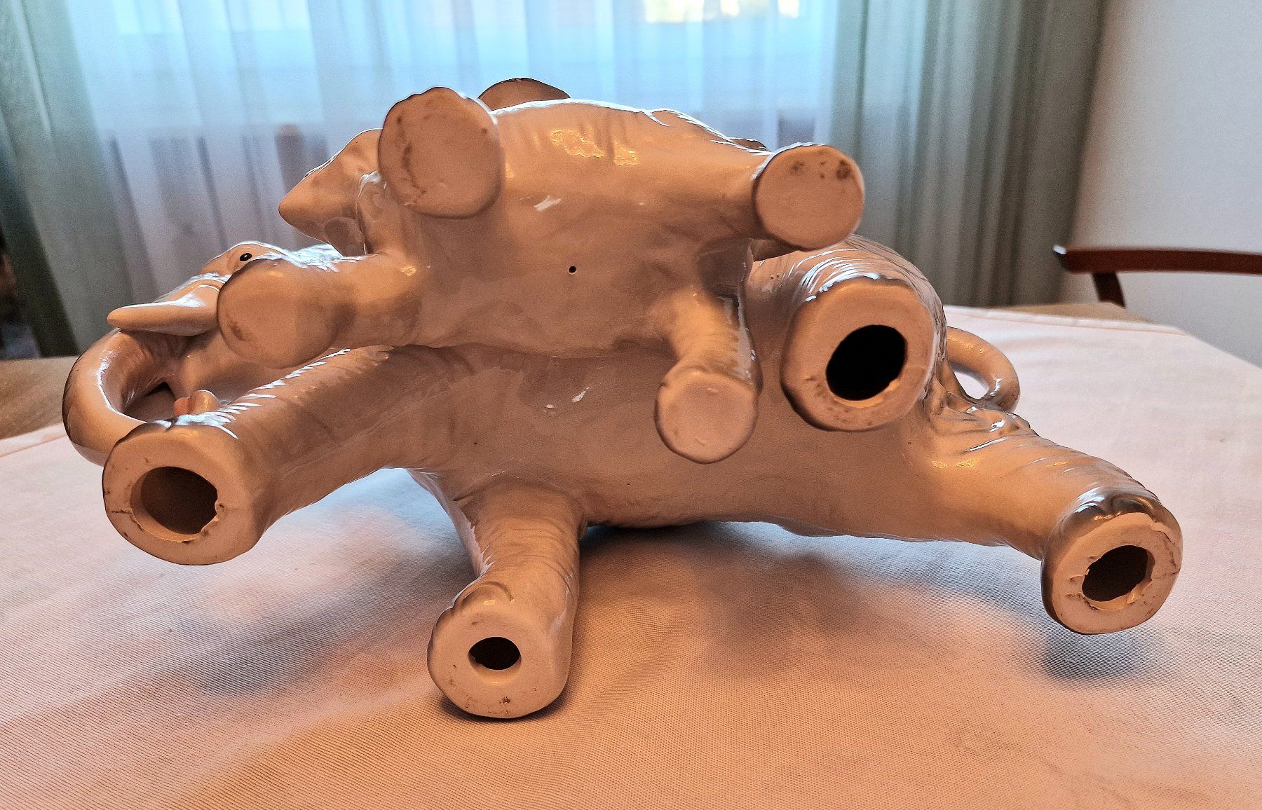 Figuren: Elefant mit Jungem Porzellan – Gebraucht aus Lupsingen von Niceday 3