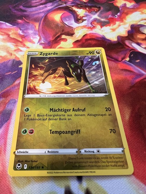 Zygarde (SIT 134) / Reverse Holo DE / Silberne Sturmwinde Kaufen