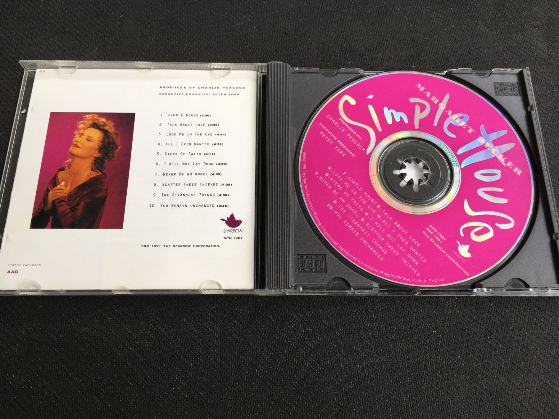 CD: Margaret Becker - Simple House -CD- – Usato da St.Gallen venduto da MedienJoe 1
