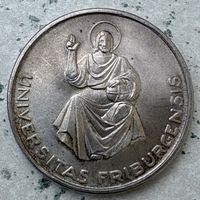 Medaille Universitas Friburgensis 1889-1949 Silber