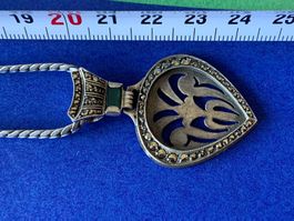 Silberkette Amulett Pyrit-magic