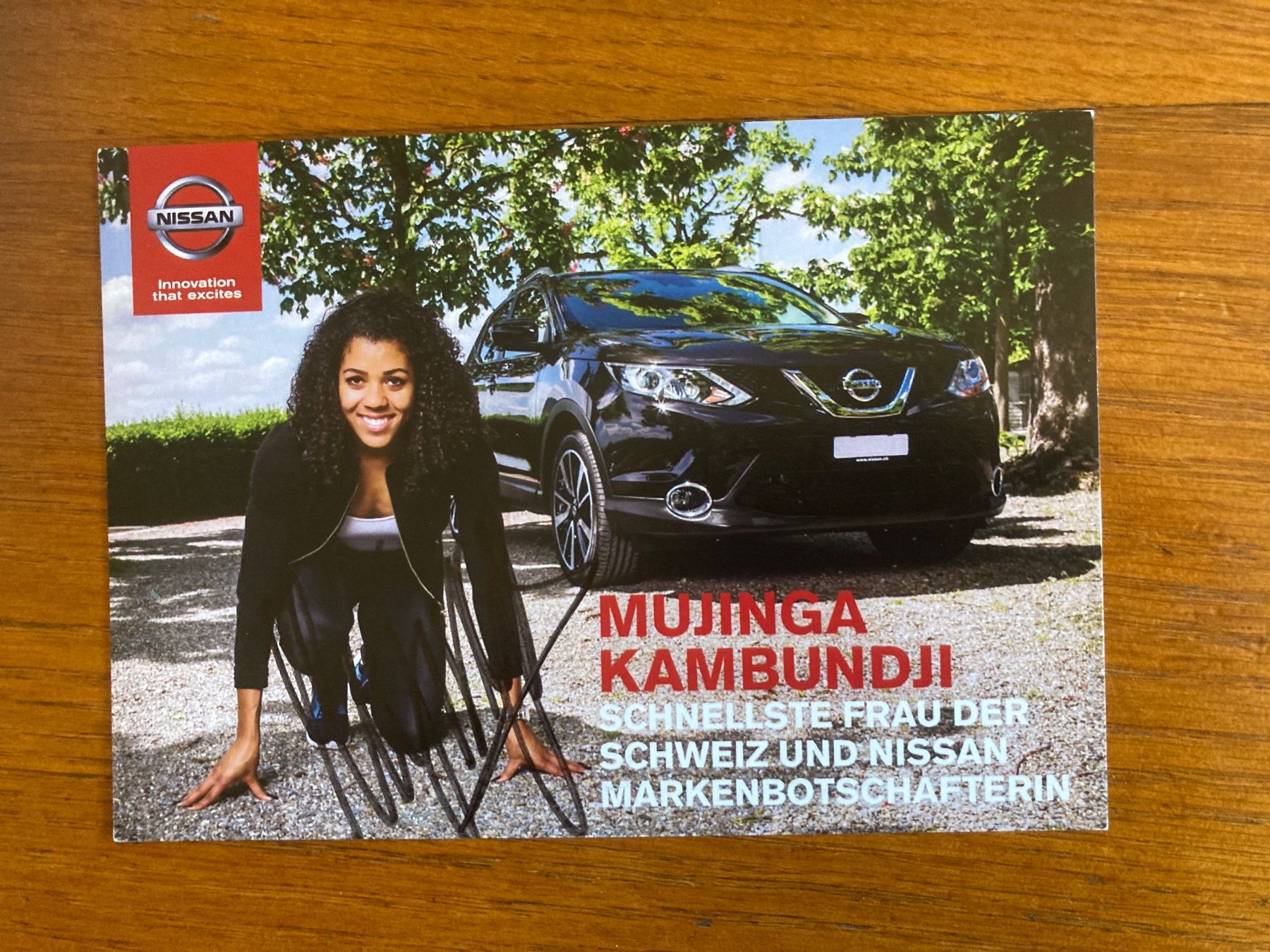 Autografi: Mujinga  Kambundji   /  orig. AK – Nuovo (secondo la descrizione) da Lovens venduto da Traktor69