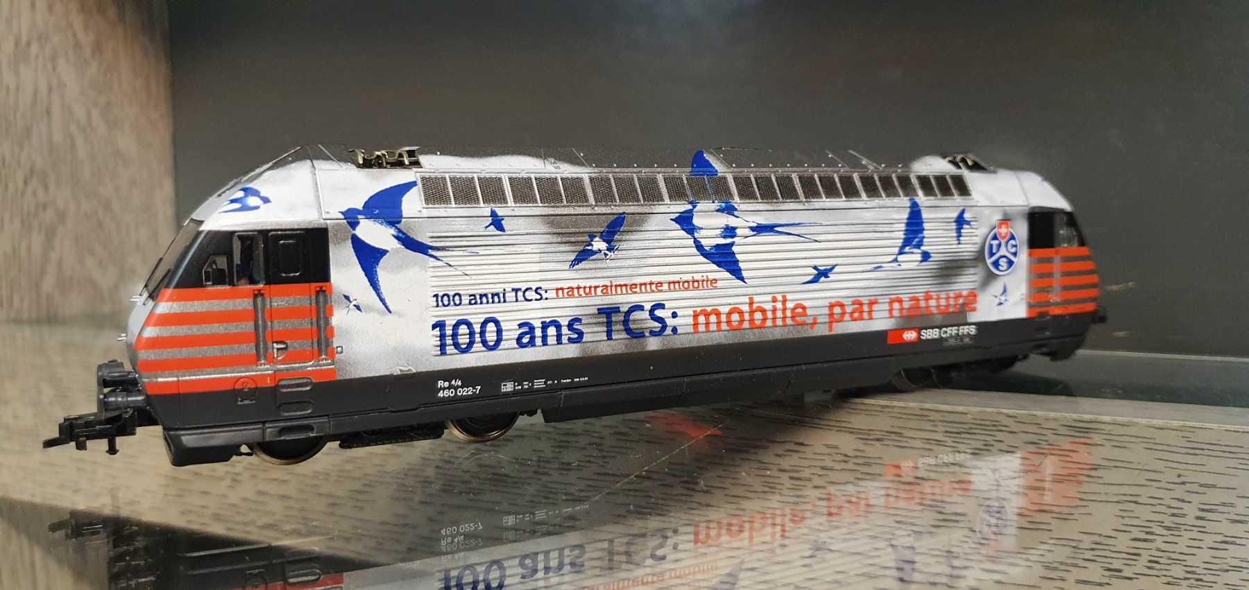 Roco Modellini di ferrovie: ROCO:DC: SBB Re 460 TCS DIGITAL – Usato da Biglen venduto da taunus82 3
