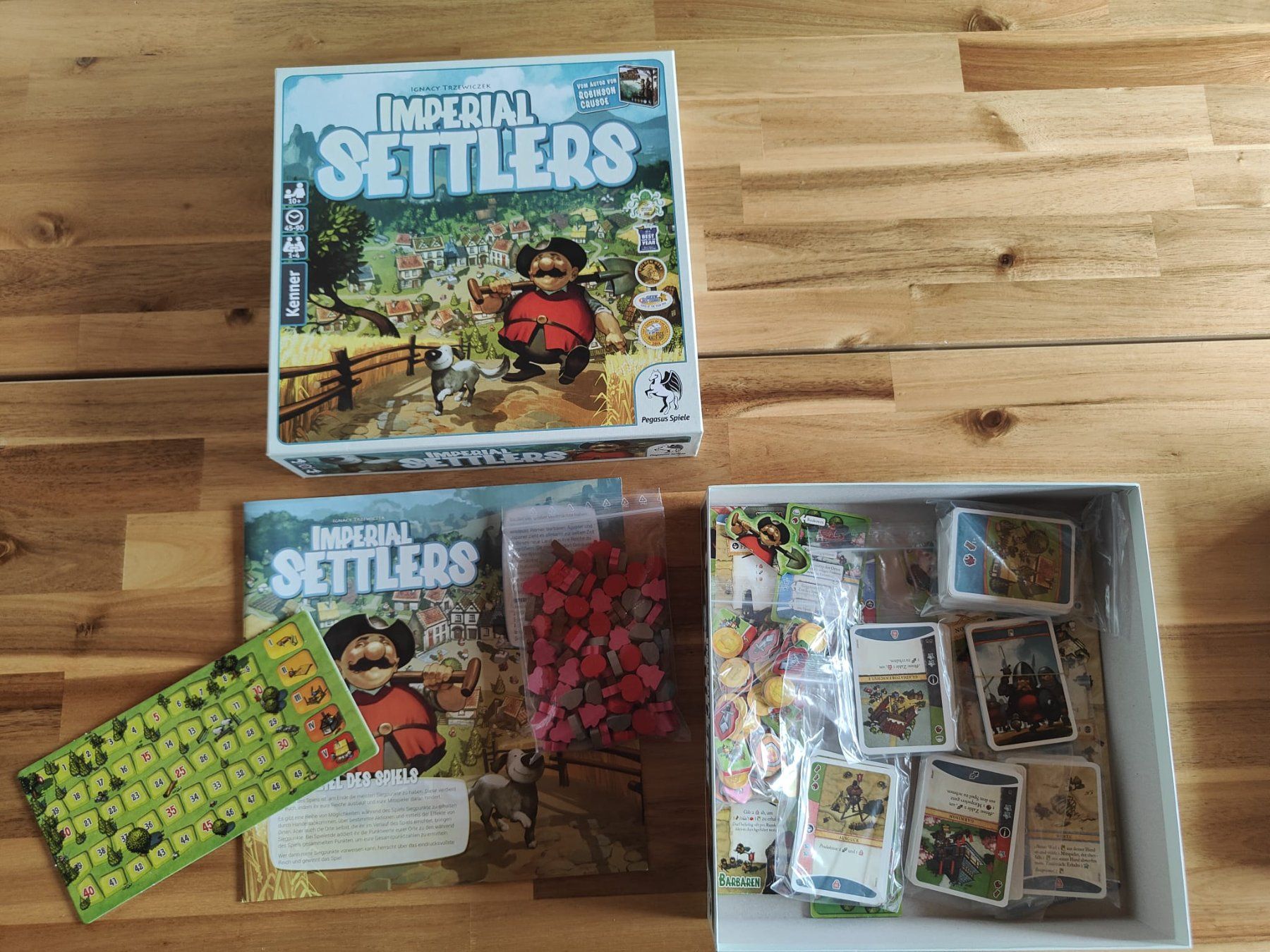 Pegasus Spiele Spiele: Imperial Settlers Pegasus Brettspiel – Neu (gemäss Beschreibung) aus Münsingen von Phyxius1982 1