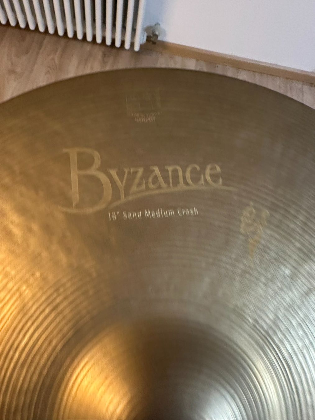 Musikinstrumente: Meinl 18" Byzance Sand Medium Crash – Gebraucht aus Pratteln von pat_v25v 2