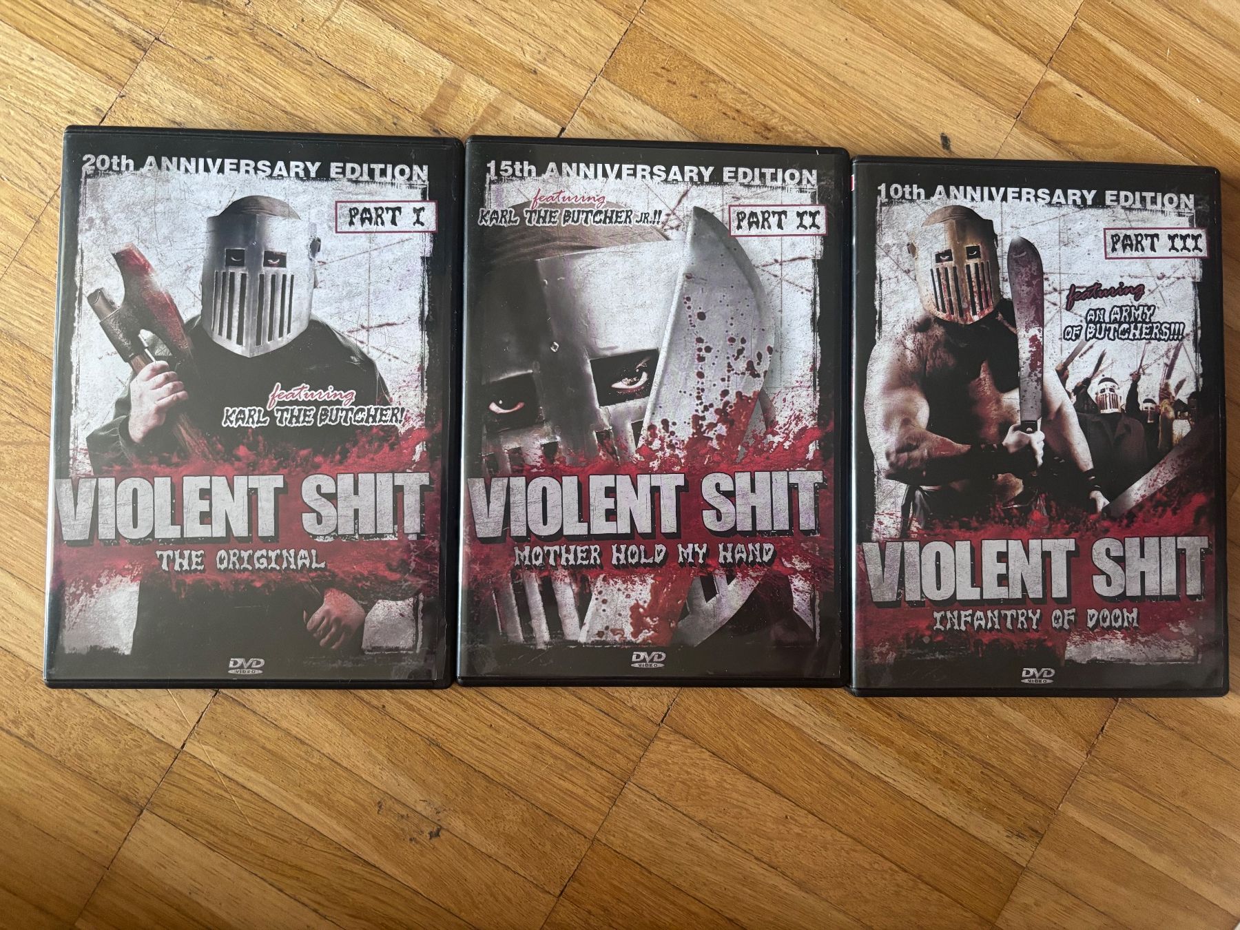 Tutti i DVDs: VIOLENT SHIT  -Trilogy-  DVD. (Anniversary Edition Box) – Usato da Basel venduto da san_2qlq 2