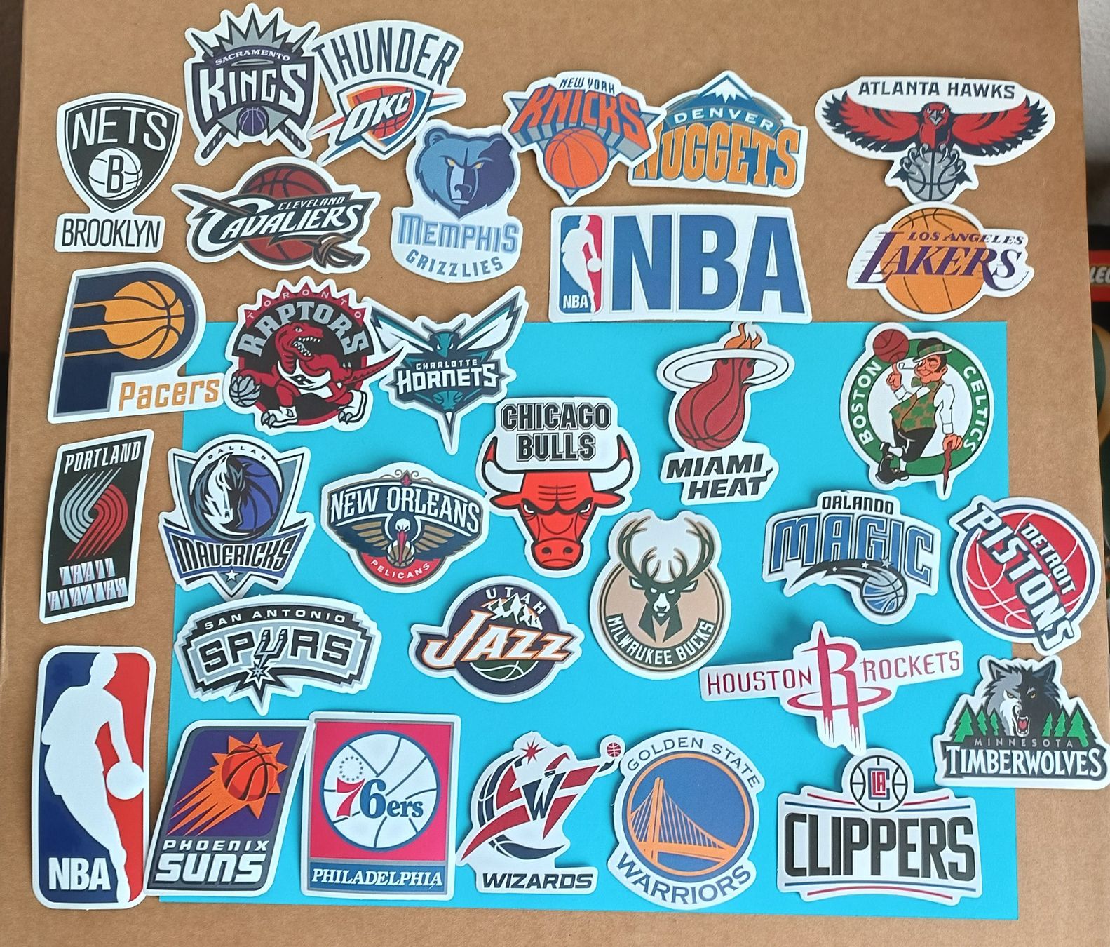Sticker: NBA Basketball Sticker Set – Nuovo e nell'imballaggio originale da Vogelsang AG venduto da miinlade