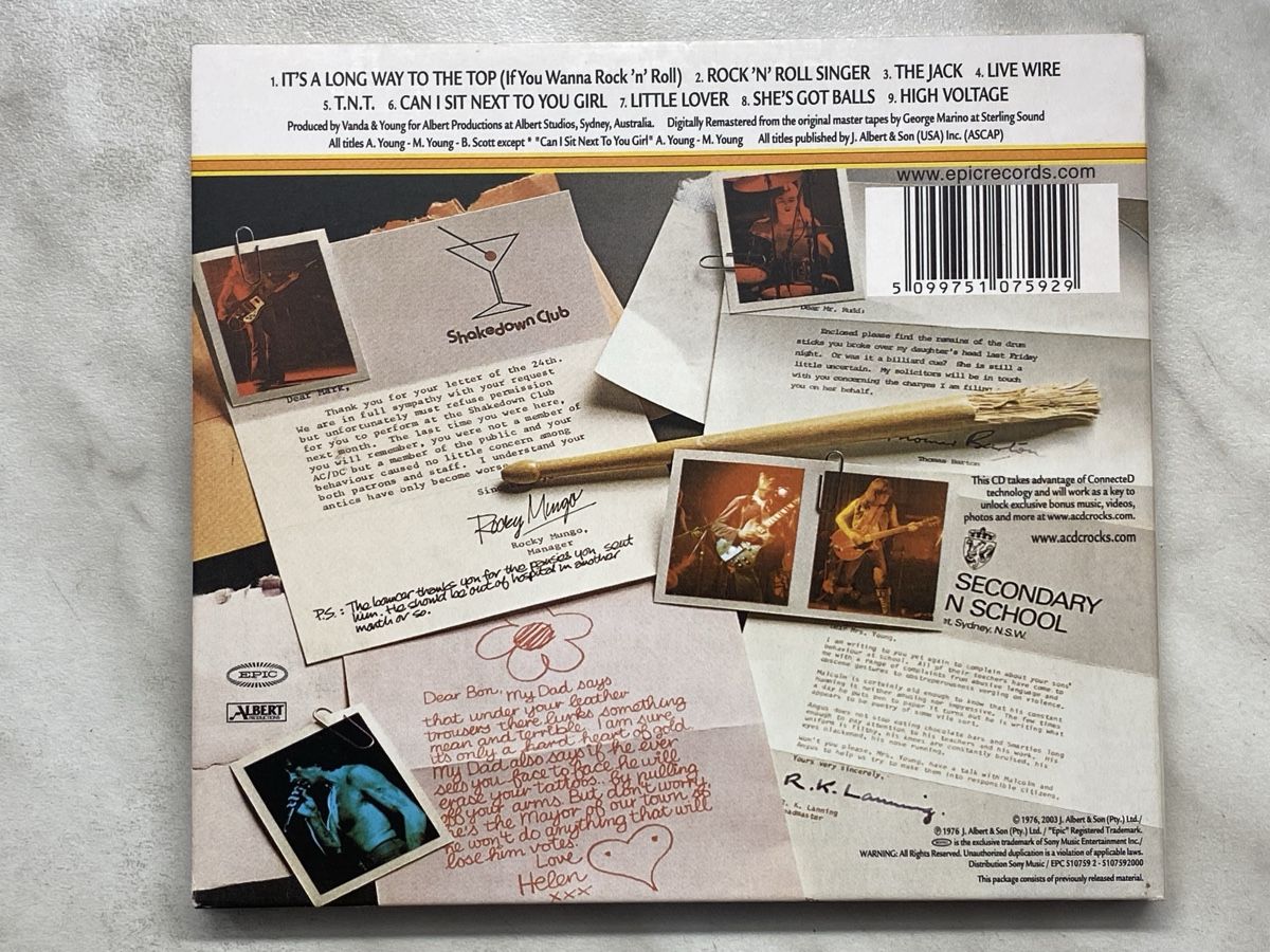 CDs: AC/DC High Voltage CD Remastered – Neu (gemäss Beschreibung) aus Aigle von St_anger 1