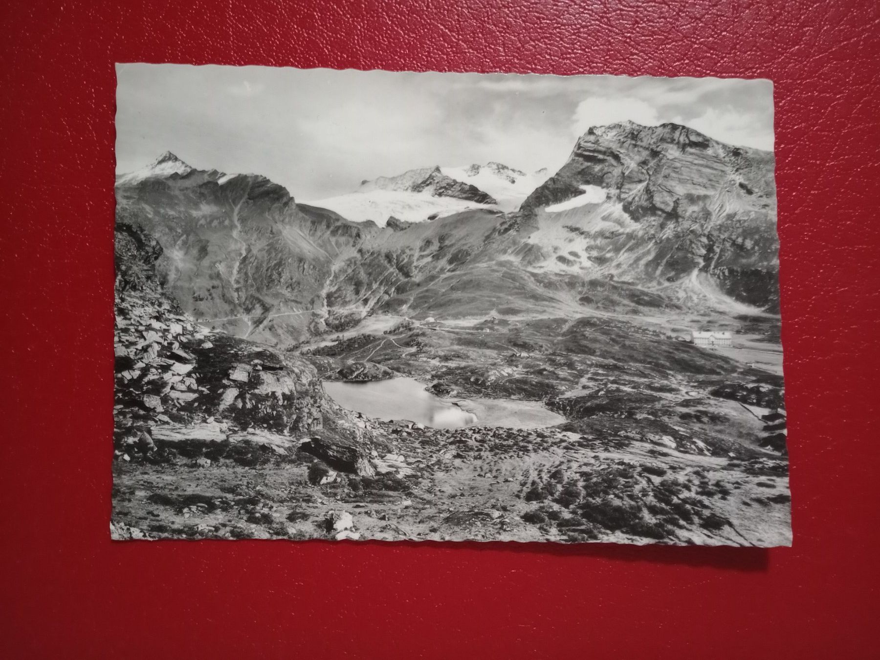 Ansichtskarten: Simplon Pass Wallis s/w Karte – Gebraucht aus Küttigen von Melisch1000