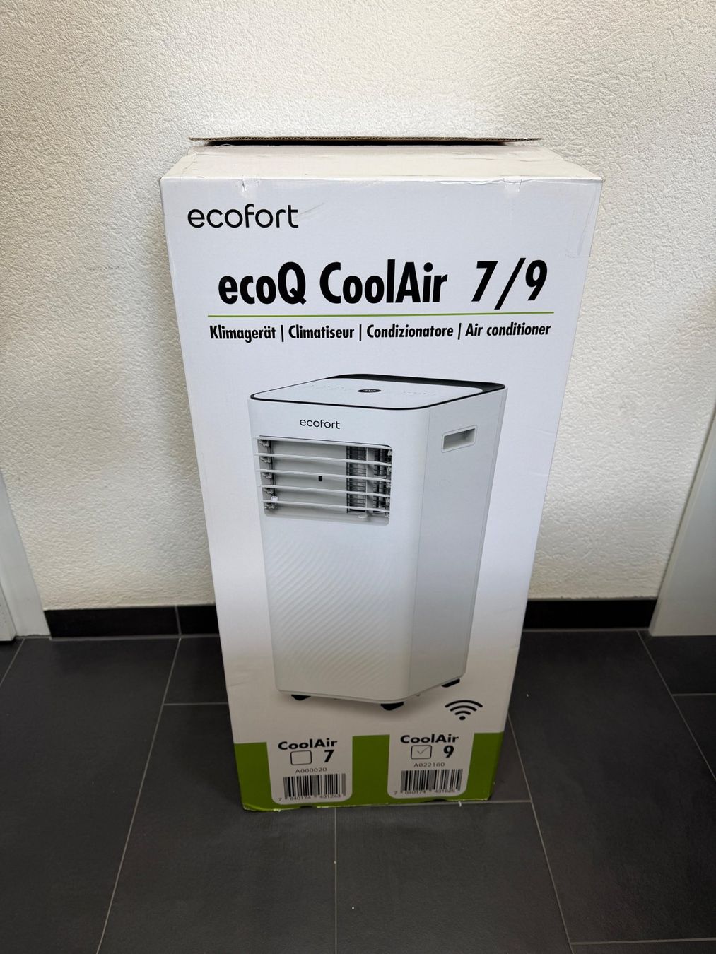 Ecofort Climatiseurs: Climatiseur Ecofort CoolAir 7/9 – Neuf avec emballage d'origine à Chatel-St-Denis par Teck7