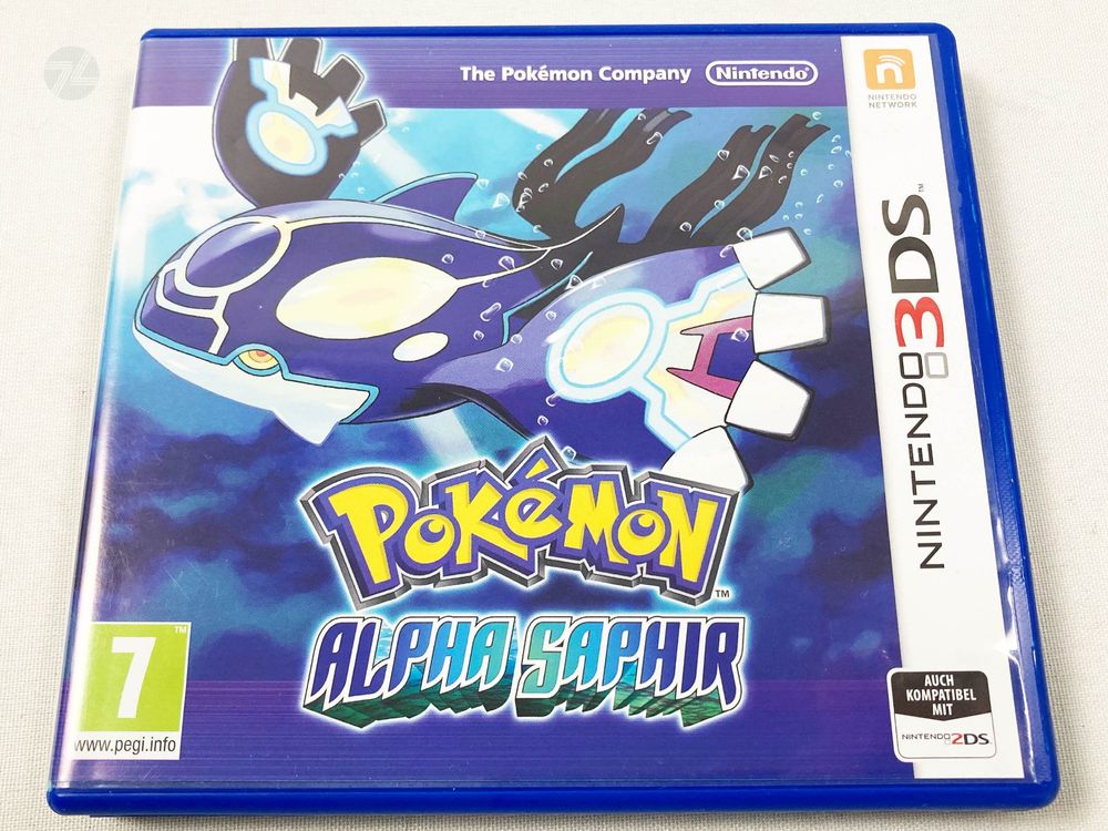 Pokemon Alpha Saphir Nintendo 3DS Game OVP 1