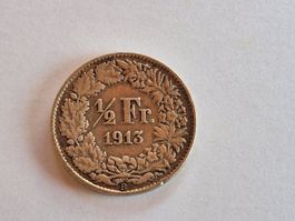 50 RAPPEN SILBER 1913