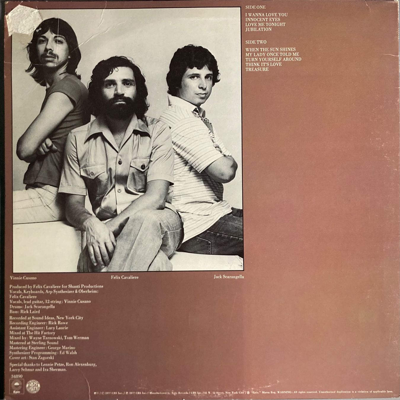 Vinyles: TREASURE - TREASURE – D'occasion à Poliez-Pittet par Newtown-Records 1