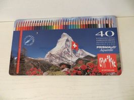 CARAN D'ACHE FARBSTIFTE PRISMALO AQUARELLE 40 STUECK