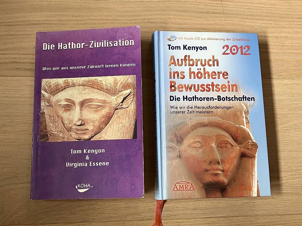 Bücher: 2 Bücher: Hathor-Zivilisation, höheres Bewusstsein T.Kenyon – Gebraucht aus Arnegg von Redandblue2011