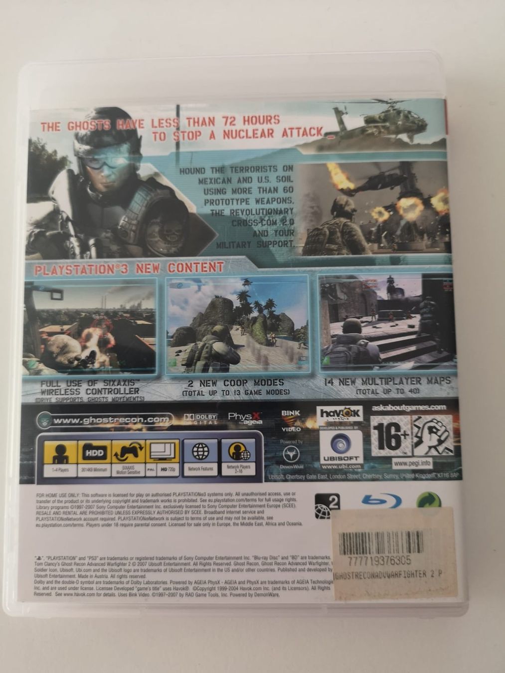 Sony Giochi: Tom Clancy's Ghost Recon 2 (PS3) – Usato da Herisau venduto da Seyashop1 2